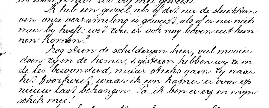 Helene dank Anton voor zijn geschenk aan haar voor hun 25-jarig huwelijksjubileum, 17 mei 1913