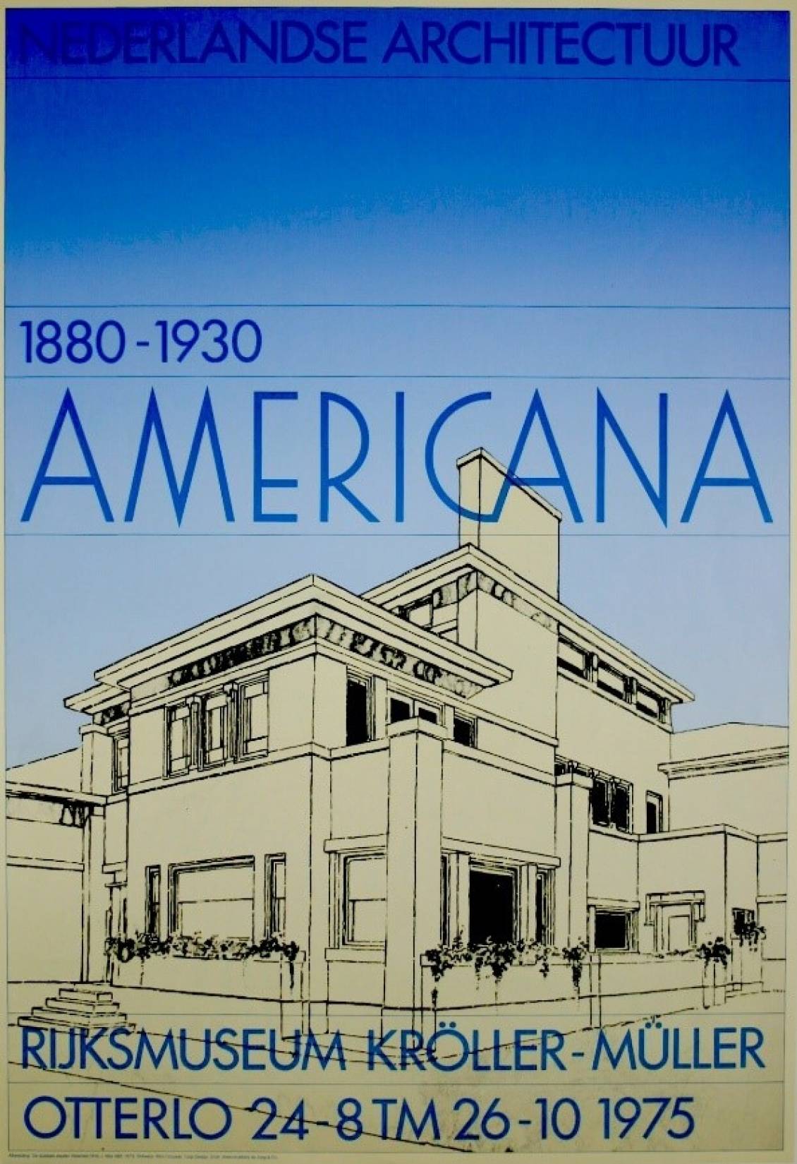 Poster 'Americana' 1975