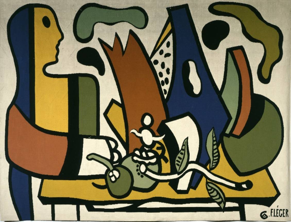 Fernand Léger, Figure and still life, 1951