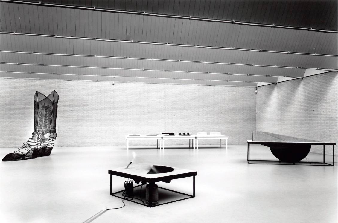 Exhibition overview 'Dennis Oppenheim', 1996