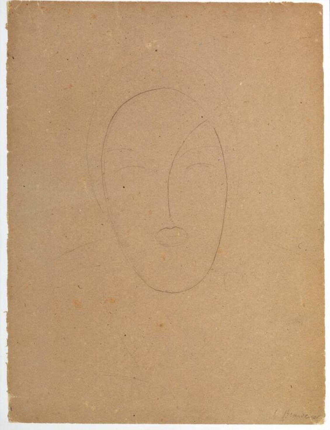 Constantin Brancusi, Vrouwenkop, circa 1909-1920