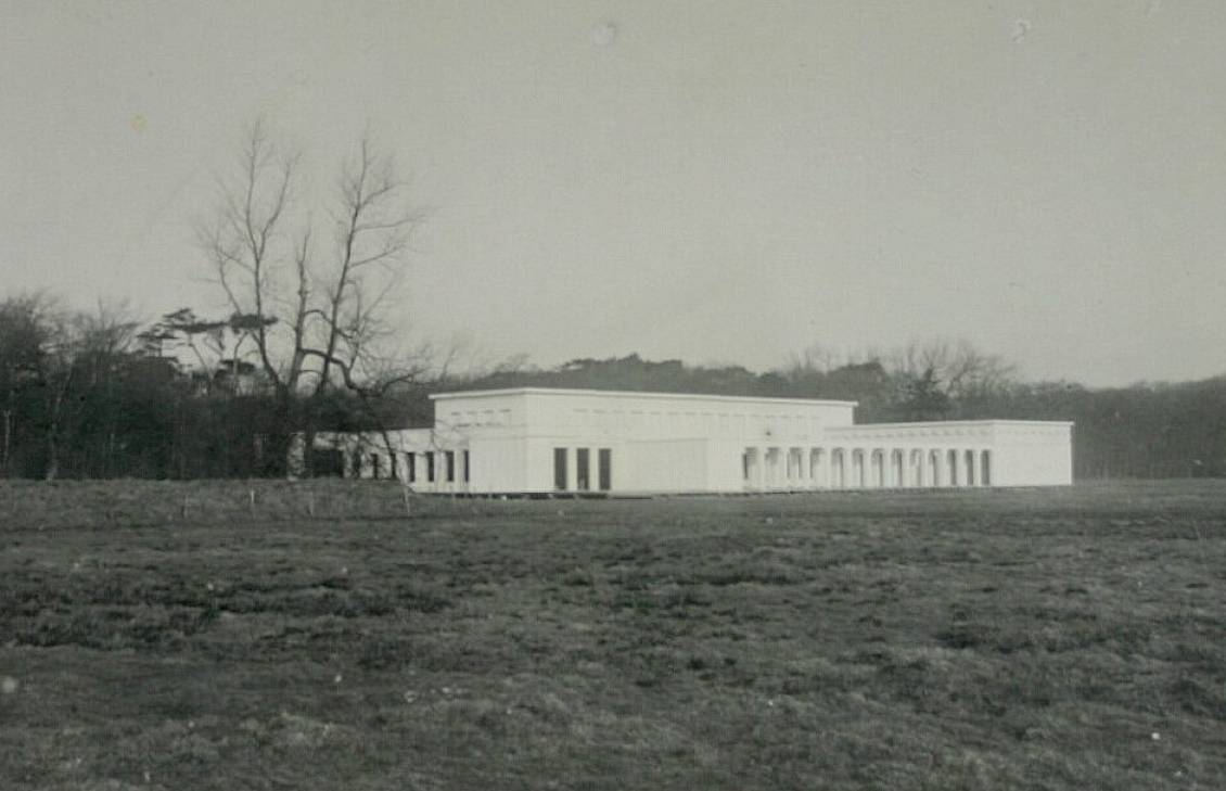 Ludwig Mies, Design for the Ellenwoude estate, model full size, 1912 at Wassenaar