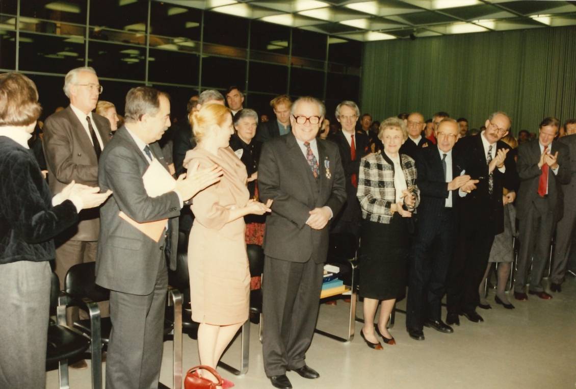 Afscheid Oxenaar,  1 december 1990