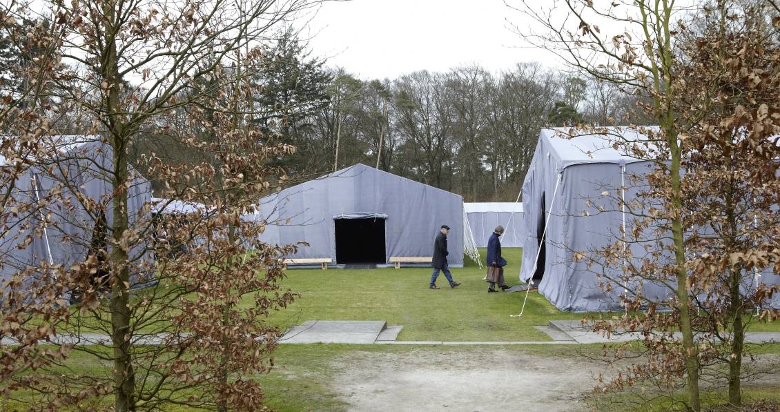 Tent complex on the events terrain, 2012