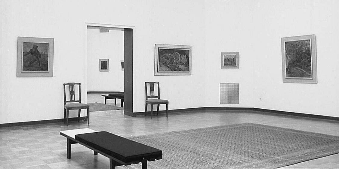 Rijksmuseum Kröller-Müller, guests in Arnhem, 1971