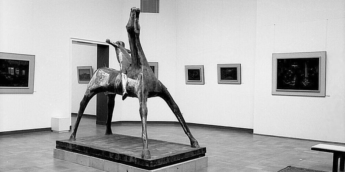 Rijksmuseum Kröller-Müller, guests in Arnhem, 1971