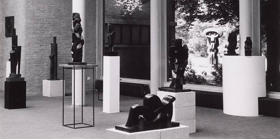 Exhibition 'Jacques Lipchitz, 116 sculptures', 1958