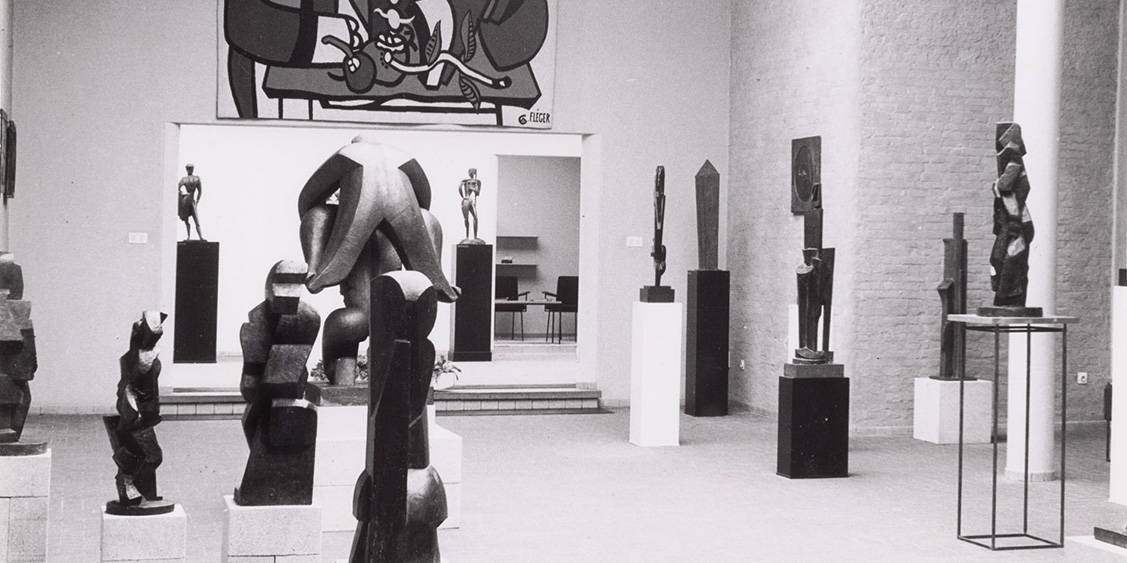 Exhibition 'Jacques Lipchitz, 116 sculptures', 1958