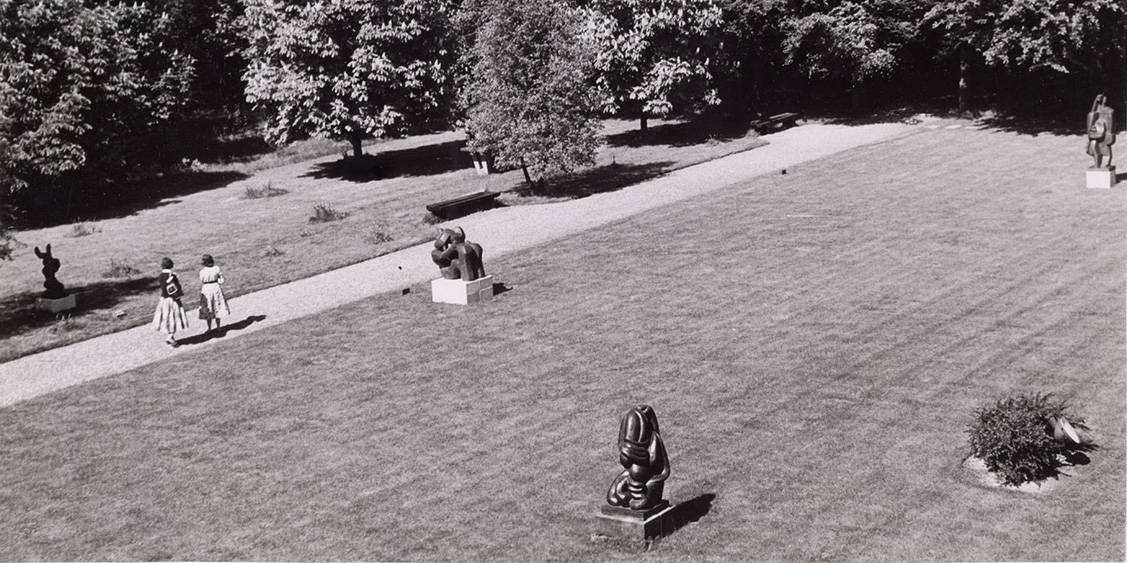 Exhibition 'Jacques Lipchitz, 116 sculptures', 1958