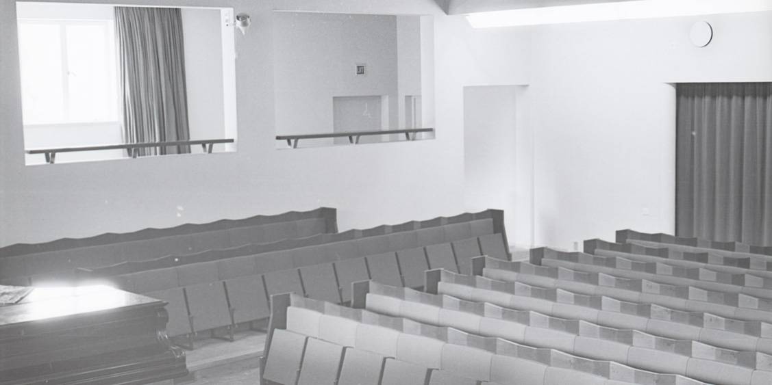 Auditorium by Henry van de Velde, 1954