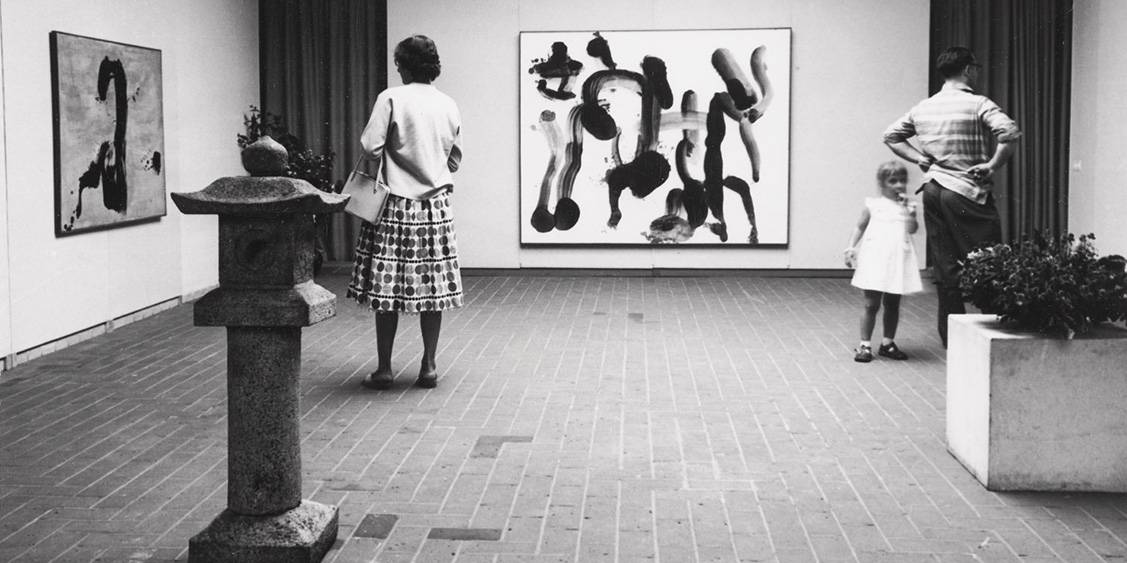 Exhibition 'Tradition and innovation in Japanese art', 1959
