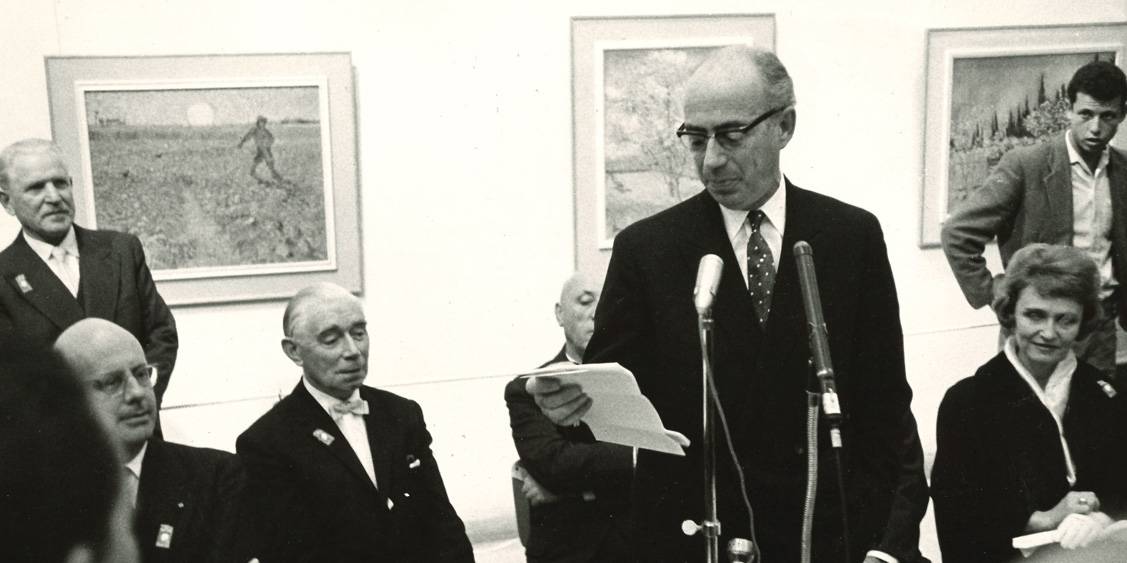 Van Gogh in Israël, Opening in Tel Aviv, 1963