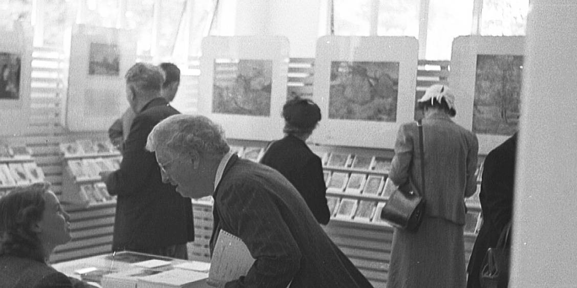 Museum shop, 1953