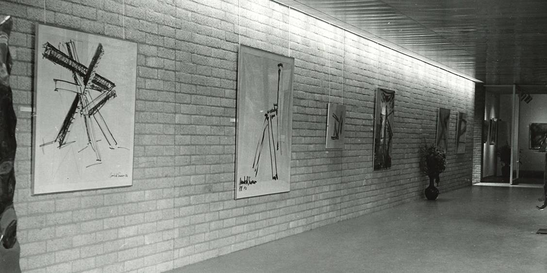 Tentoonstelling Diagrams & Drawings, 1972