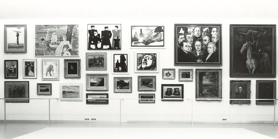 Tentoonstelling 'Hele collectie in een half museum', 1987