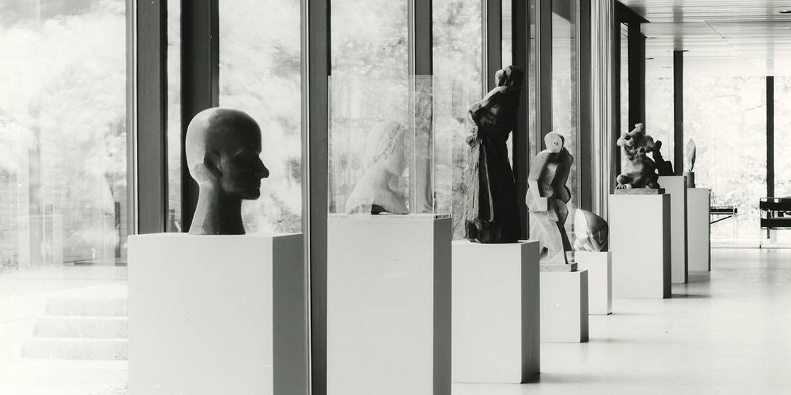 Exhibition 'The whole collection in half the museum', 1987