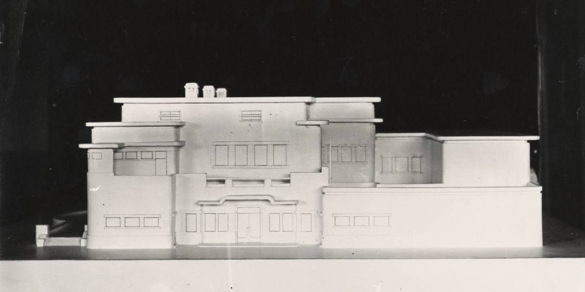 Henry van de Velde, Maquette van Villa Groot Haesebroek, 1930