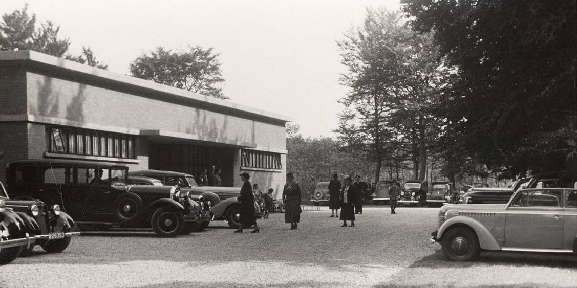 The opening of the Rijksmuseum Kröller-Müller, 13 July 1938