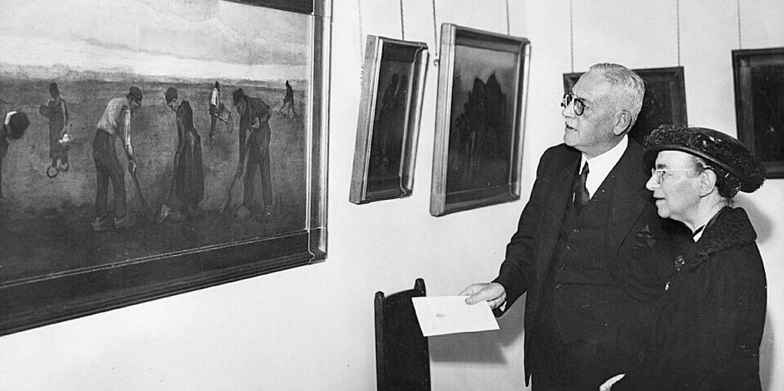 Opening van Rijksmuseum Kröller-Müller, 13 juli 1938