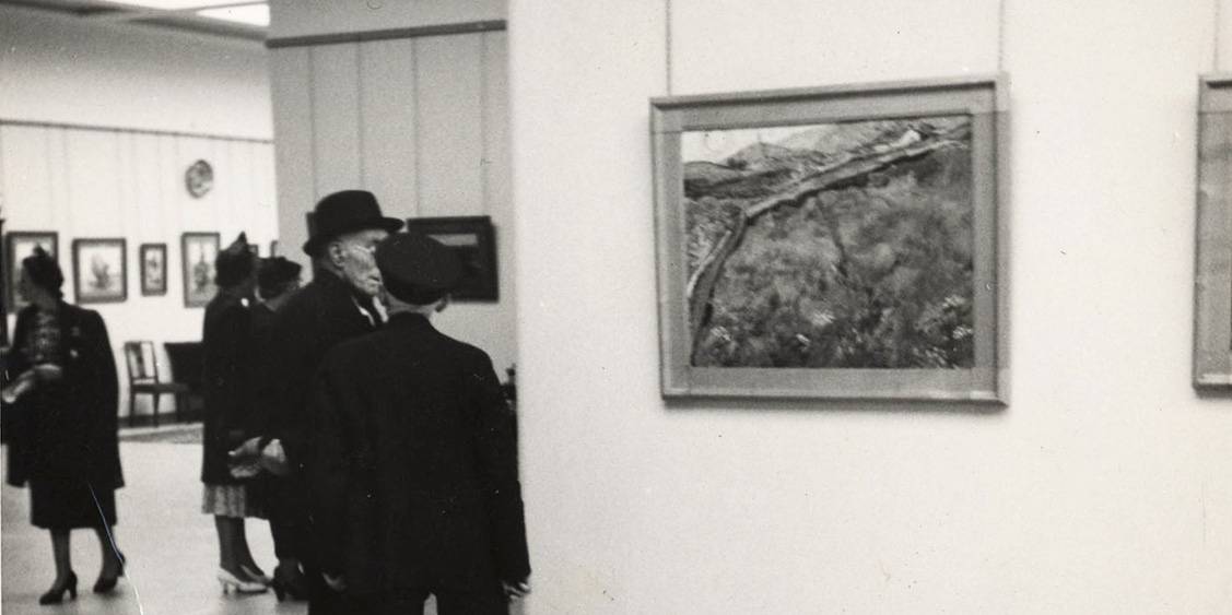 The opening of the Rijksmuseum Kröller-Müller, 13 July 1938