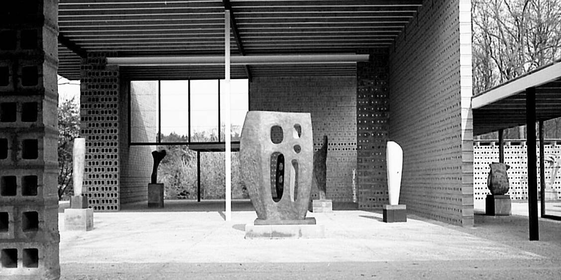 Tentoonstelling Barbara Hepworth, Rietveldpaviljoen 1965