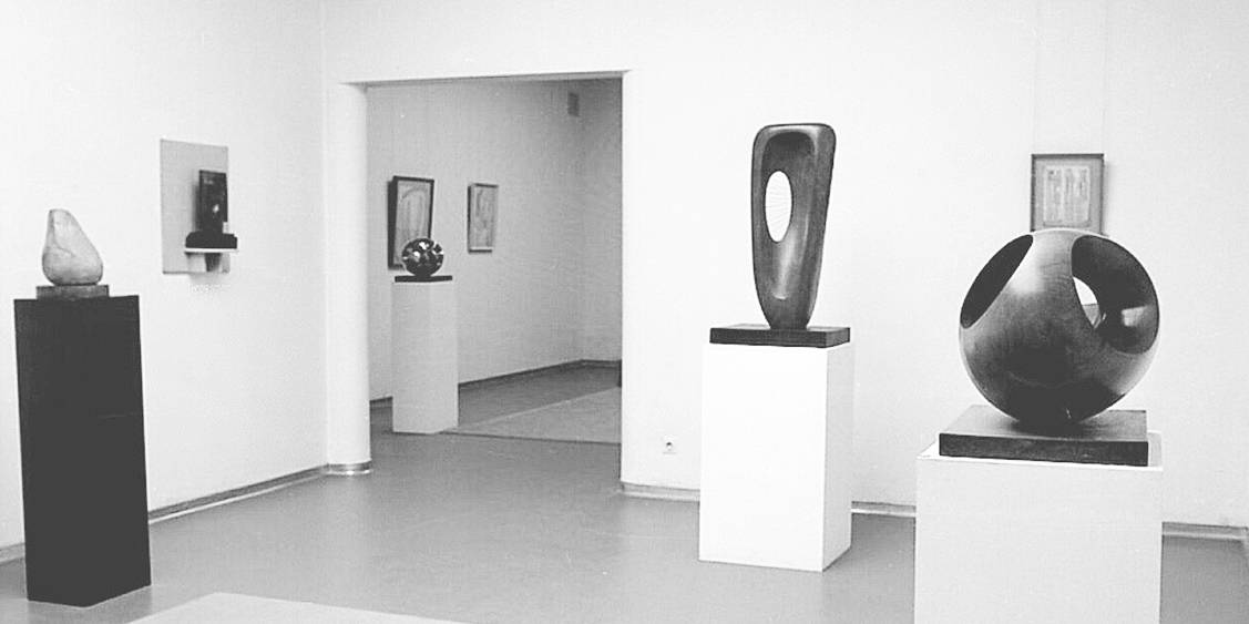 Tentoonstelling Barbara Hepworth, Rietveldpaviljoen 1965