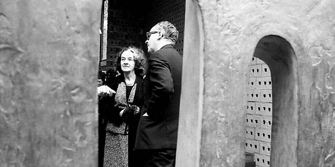 Exhibition Barbara Hepworth, Rietveld pavilion 1965