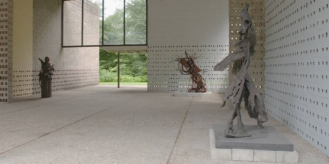Tentoonstellingsoverzicht 'Pearl Perlmuter binnen/buiten', Rietveldpaviloen 2003