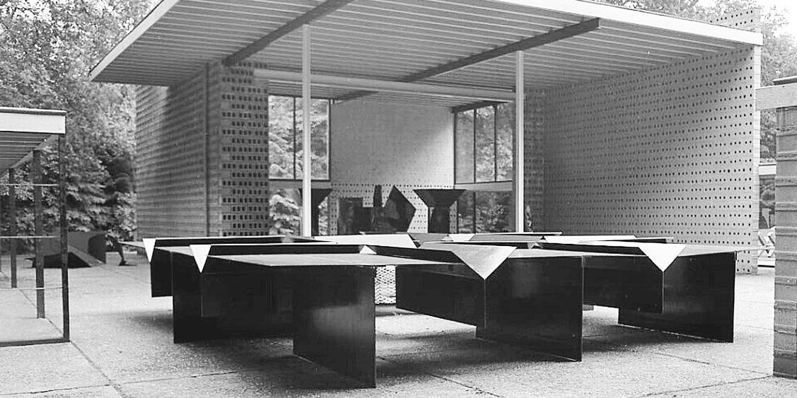 Tentoonstelling Phillip King, 1974