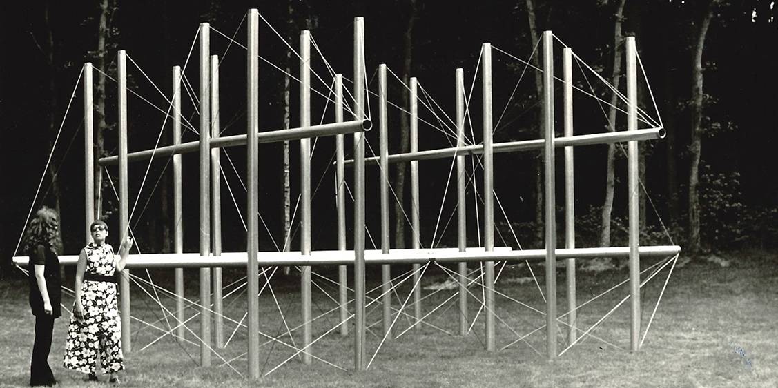 Exhibition Kenneth Snelson, 1969