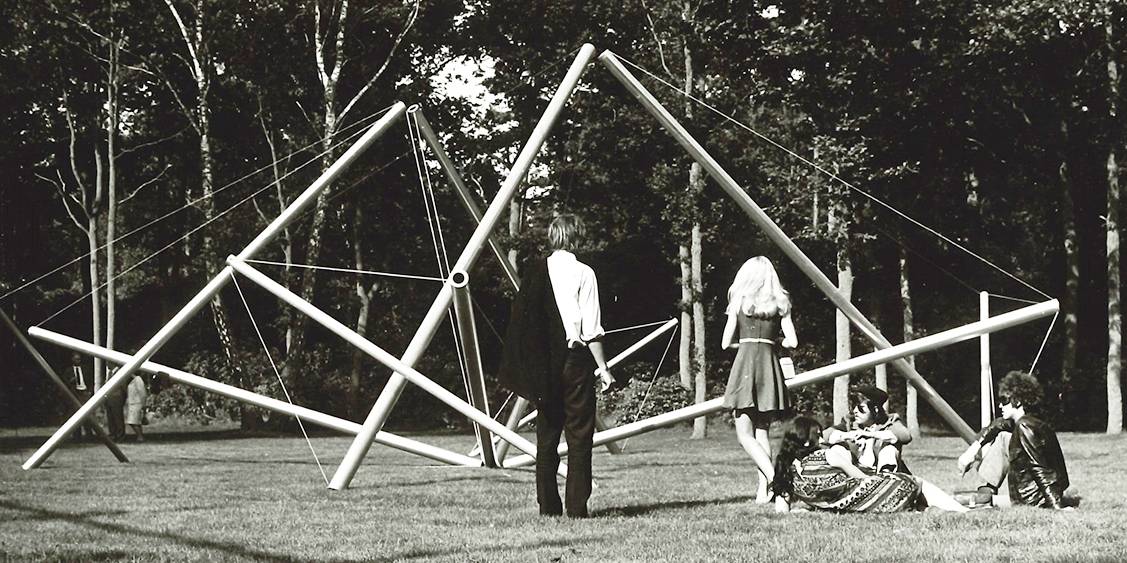 Exhibition Kenneth Snelson, 1969