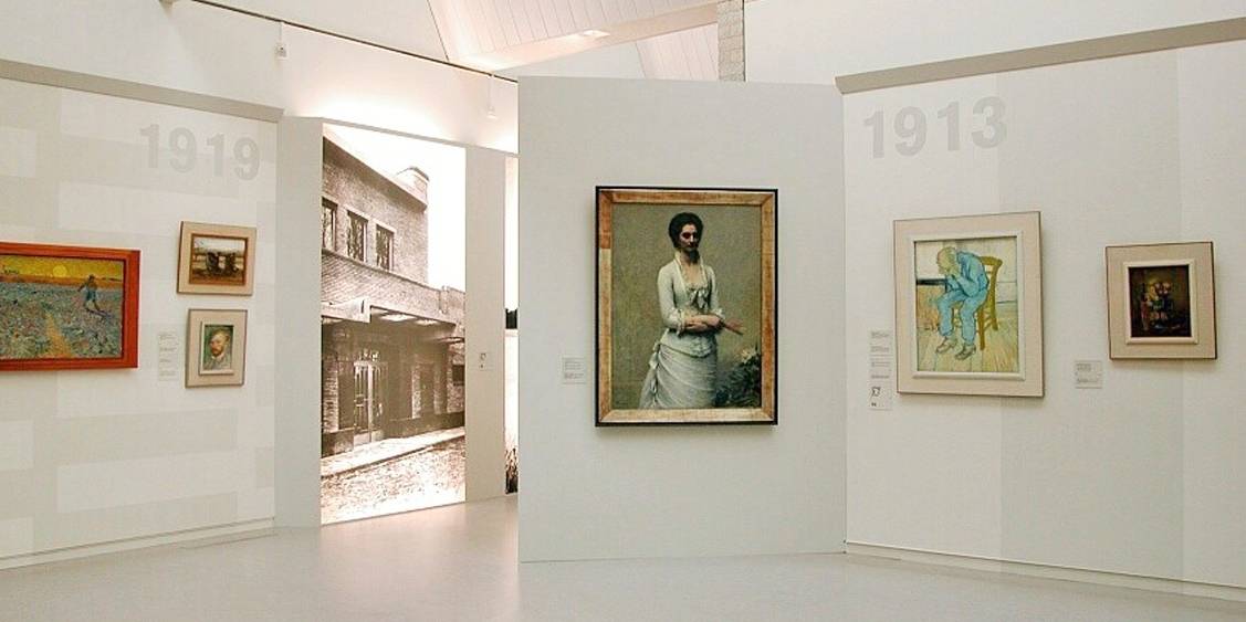 Tentoonstellingsoverzicht 'Vincent & Helene', 2003