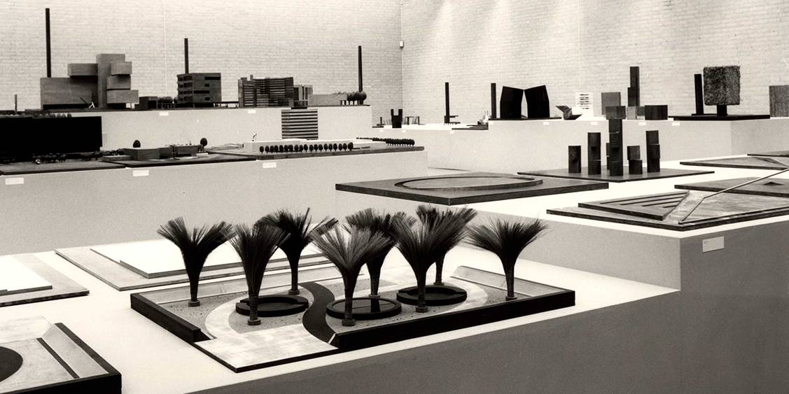 Exhibition André Volten, 1985